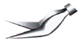 Squeeze handle Vitreo-Retinal Scissors Angeled 40 Degree 20G/23G